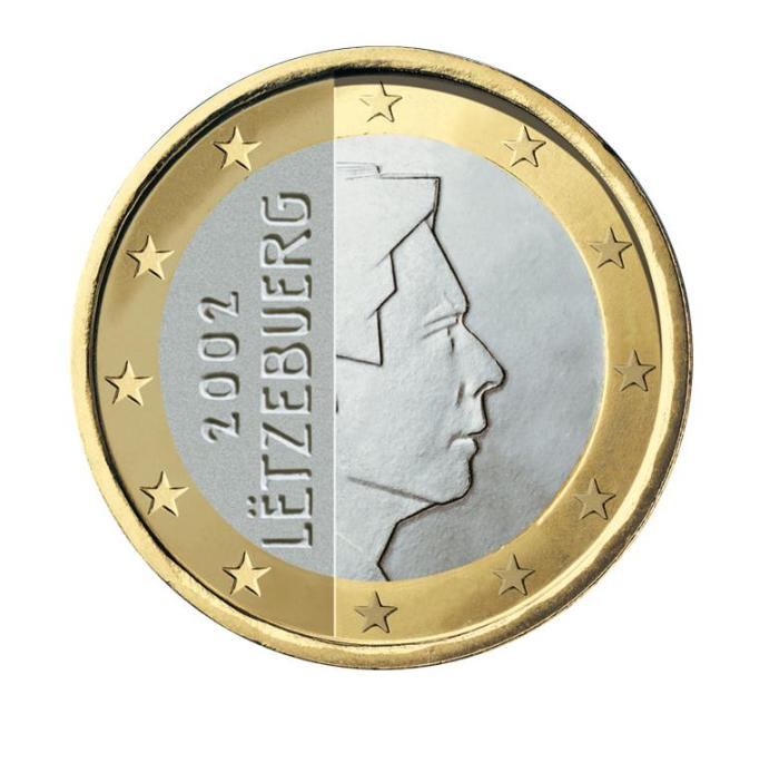 10 Pièce 1 euro Luxembourg LU 100 2002