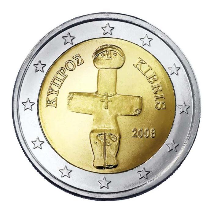 2 Pièce 2 euro Chypre CY 200 2007