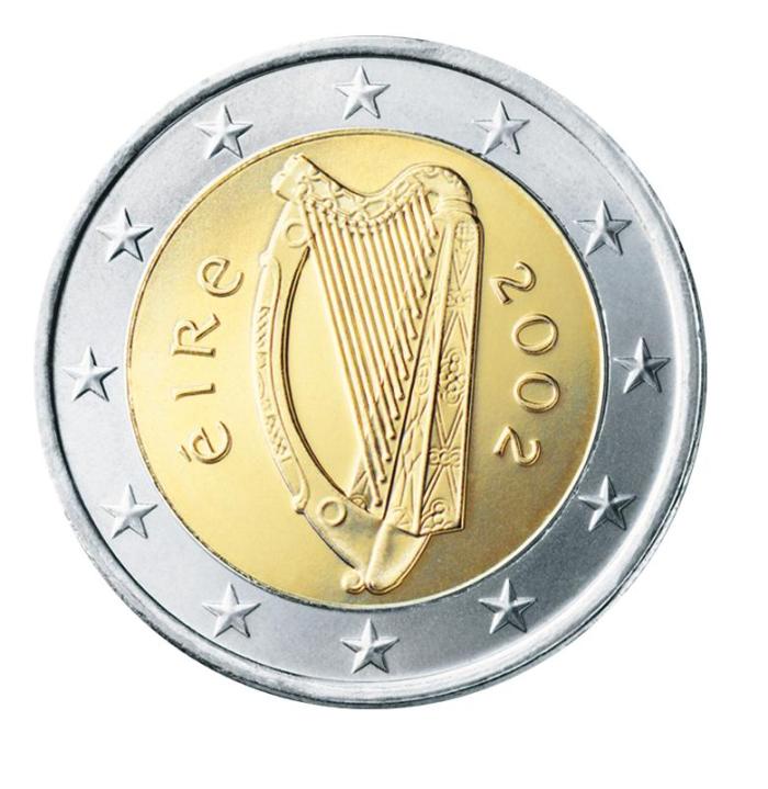8 Pièce 2 euro Irlande IE 200 2002
