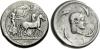 1 Image de dauphin sur une monnaie grecque de Syracuse