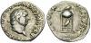 10 Image de dauphin sur une monnaie romaine de Vitellius