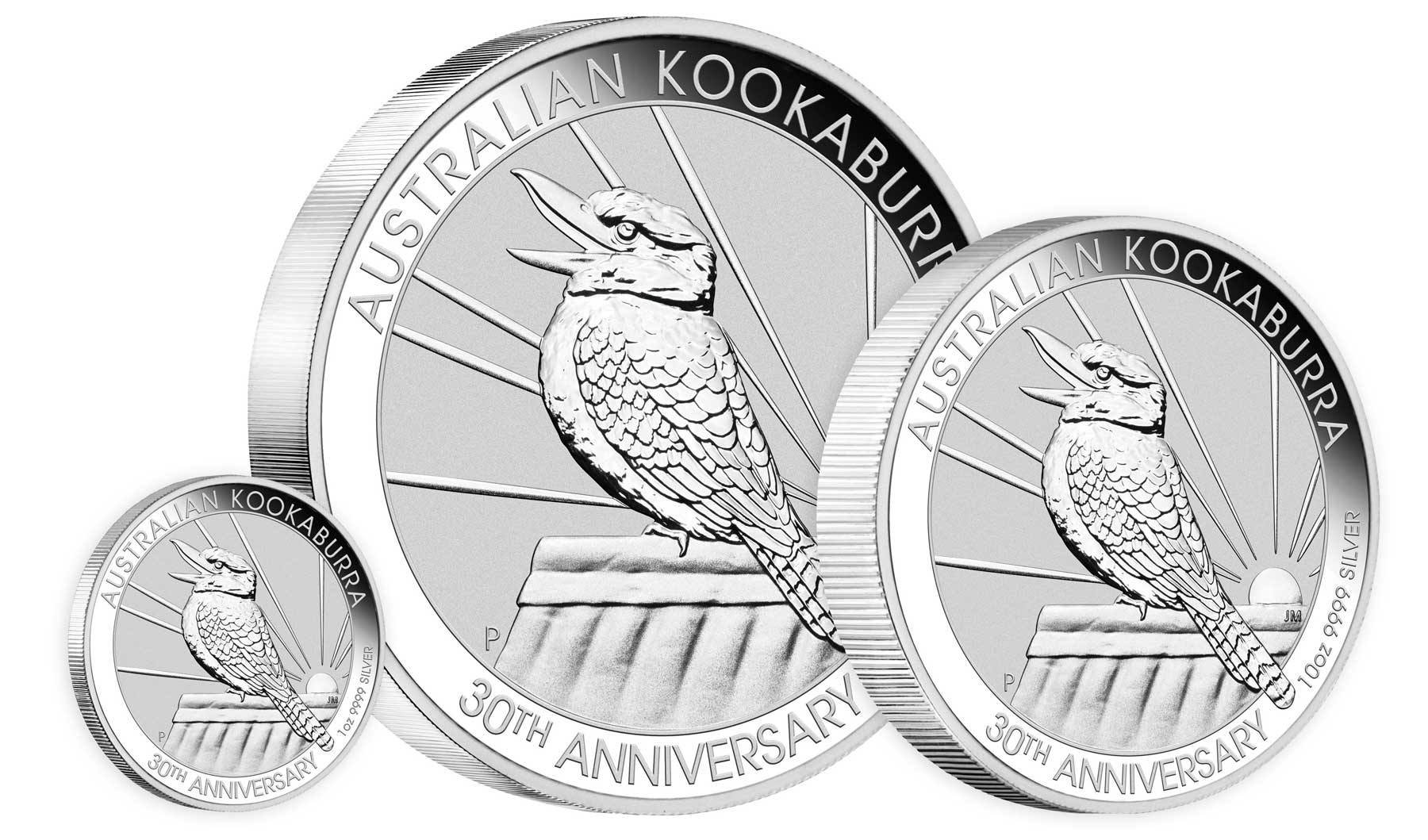 Pièces d'argent Kookaburra 2020 : de l'once au kilo...